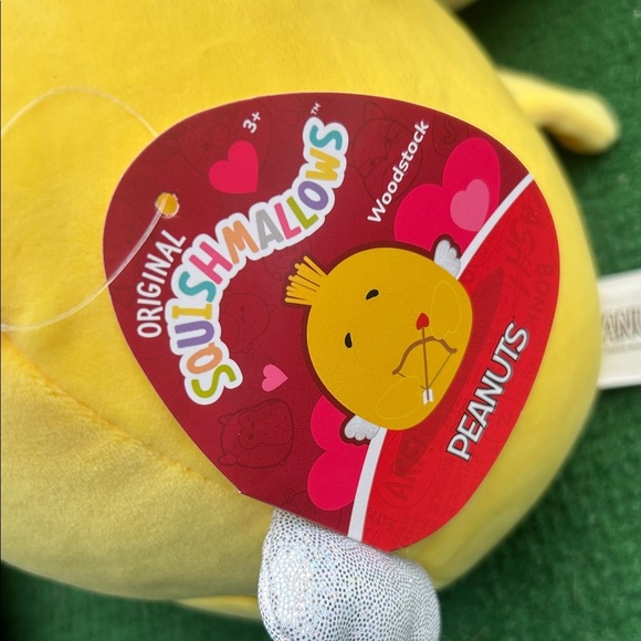 Cute Yellow and White Cow Plush Toy - Picture 7 of 11